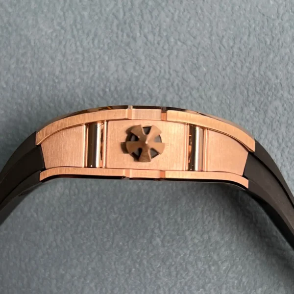 Photo 6 - New Models Replica RM 067-01 Rose Gold Black Strap