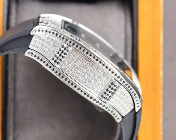 Replica RM 010 Titanium Diamonds Black Strap - Image 8