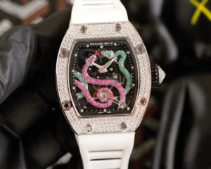 Photo 6 - New Models Replica Richard Mille 26-01 Stainless Steel Diamonds