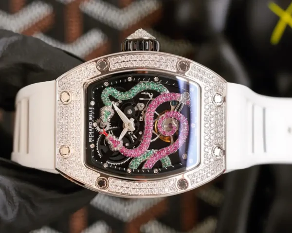 Replica Richard Mille 26-01 Stainless Steel Diamonds - Image 3