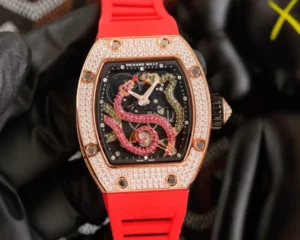 Photo 5 - New Models Replica Richard Mille 26-01 Rose Gold Diamonds