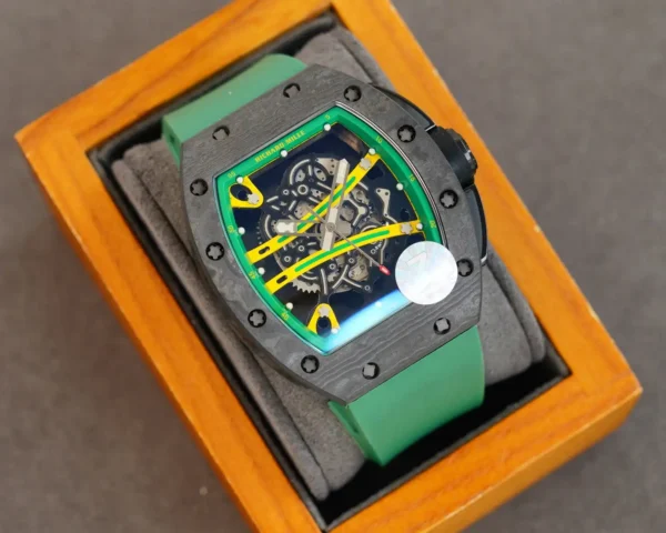 Photo 3 - New Models Replica Richard Mille RM 59-01 Ultimate Track Green Strap