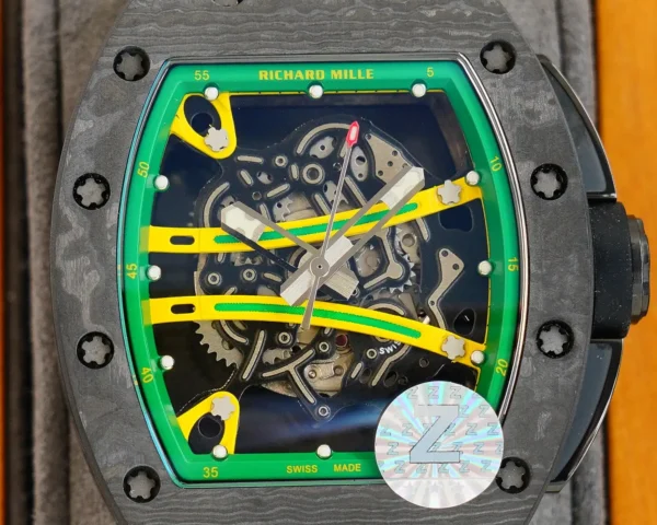 Photo 4 - New Models Replica Richard Mille RM 59-01 Ultimate Track Green Strap