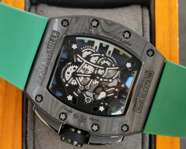 Photo 8 - New Models Replica Richard Mille RM 59-01 Ultimate Track Green Strap