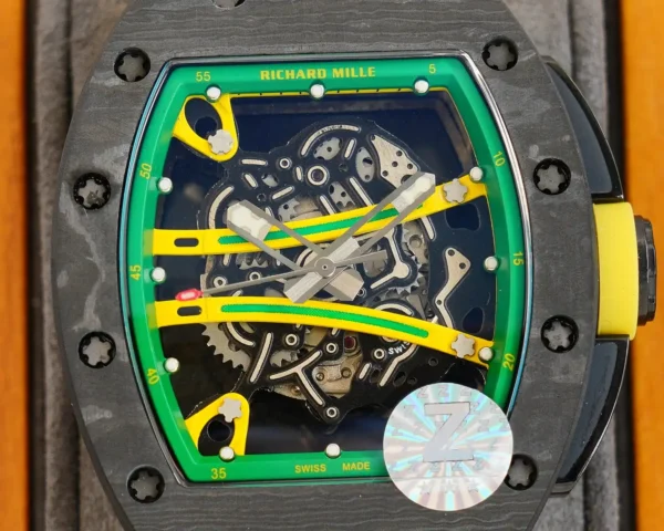 Replica Richard Mille RM 59-01 Ultimate Track Yellow Strap - Image 5