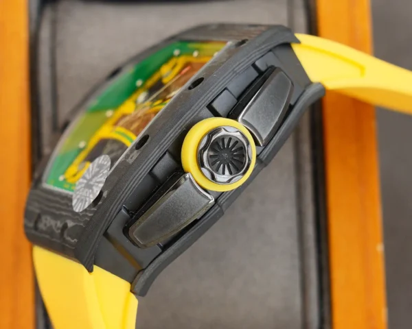 Replica Richard Mille RM 59-01 Ultimate Track Yellow Strap - Image 7