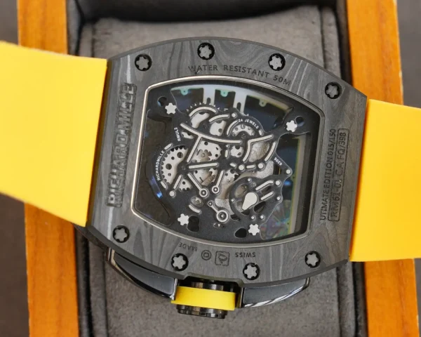 Replica Richard Mille RM 59-01 Ultimate Track Yellow Strap - Image 9