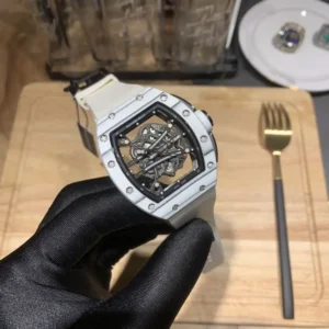 Photo 3 - New Models Replica Richard Mille RM 61-01  Yohan Blake Gray White Strap