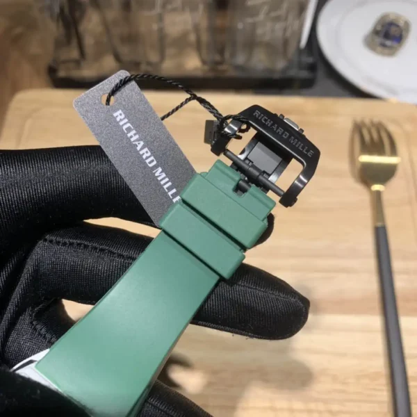 Photo 9 - New Models Replica Richard Mille RM 61-01  Yohan Blake Gray Green Strap