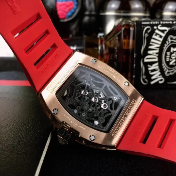 Photo 4 - New Models Replica Richard Mille 19-01 Rose Gold Diamond Case