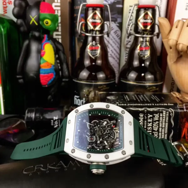 Photo 7 - New Models Replica Richard Mille RM035-America5 Green Strap