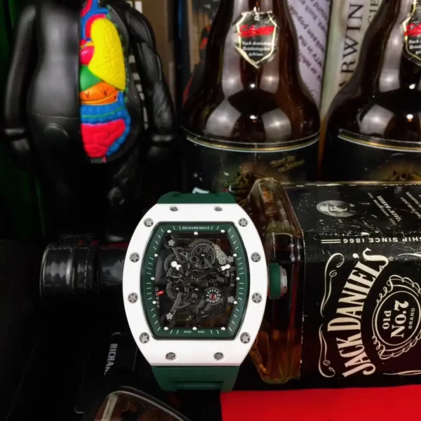 Photo 8 - New Models Replica Richard Mille RM035-America5 Green Strap