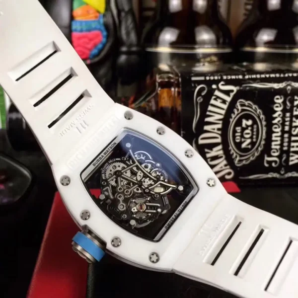 Photo 4 - New Models Replica Richard Mille RM035-America5 White Strap