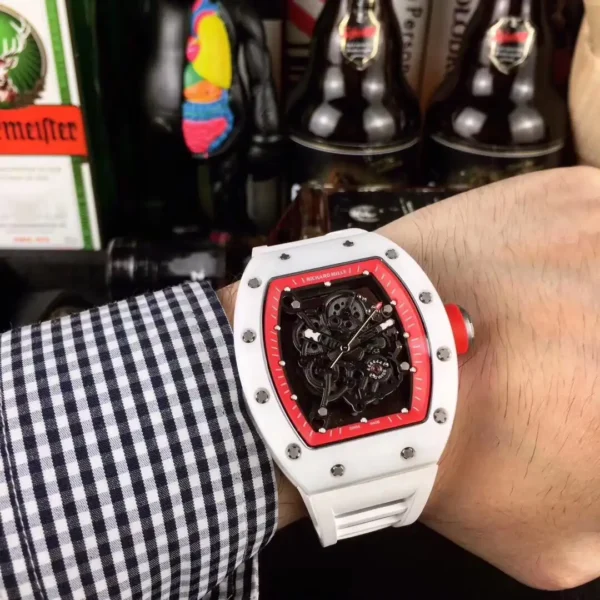 Photo 6 - New Models Replica Richard Mille RM035-America5 White Strap