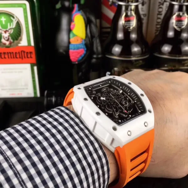 Photo 3 - New Models Replica Richard Mille RM035-America5 Orange Strap