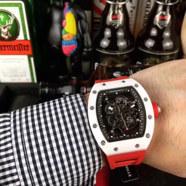 Photo 6 - New Models Replica Richard Mille RM035-America5 Red Strap