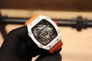 Photo 1 - New Models Replica RM 27-02 Tourbillon Fiber Case Orange Strap