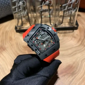 Photo 3 - New Models Replica Richard Mille RM 70-01 Tourbillon Red Rubber Strap