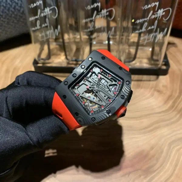 Photo 2 - New Models Replica Richard Mille RM 70-01 Tourbillon Red Rubber Strap