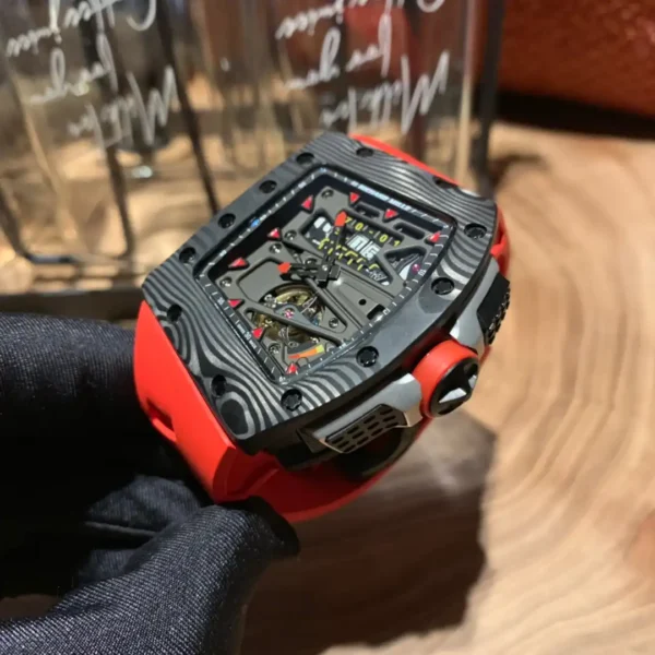 Photo 5 - New Models Replica Richard Mille RM 70-01 Tourbillon Red Rubber Strap