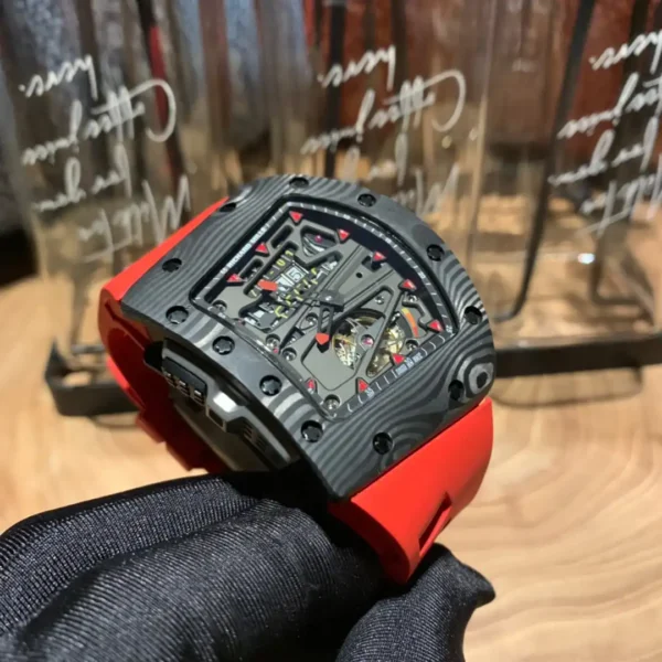 Photo 6 - New Models Replica Richard Mille RM 70-01 Tourbillon Red Rubber Strap