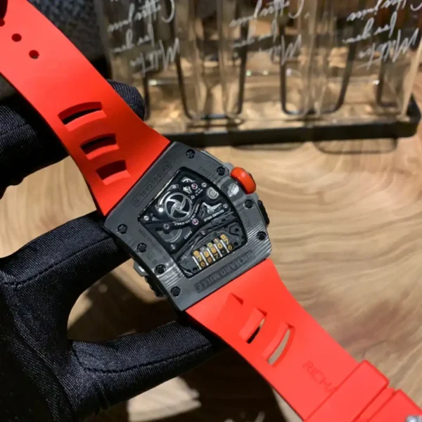 Photo 8 - New Models Replica Richard Mille RM 70-01 Tourbillon Red Rubber Strap