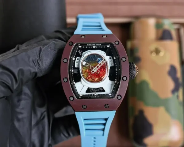 Replica RM 52-05 Pharrell Williams Type Wheel Blue Strap - Image 2