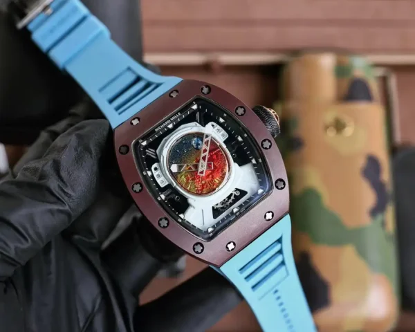 Replica RM 52-05 Pharrell Williams Type Wheel Blue Strap - Image 4