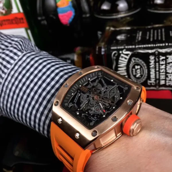 Photo 2 - New Models Replica Richard Mille RM035-America5 Rose Gold Case