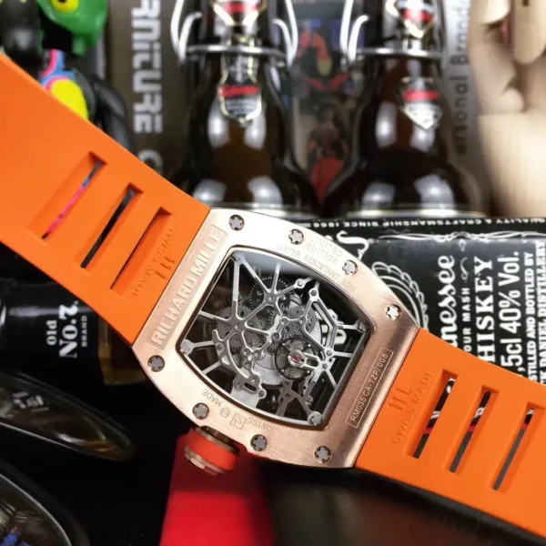 Photo 5 - New Models Replica Richard Mille RM035-America5 Rose Gold Case