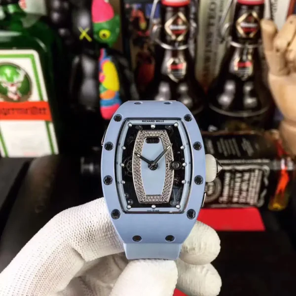 Photo 1 - New Models Replica Richard Mille RM037 Ceramic Blue Strap