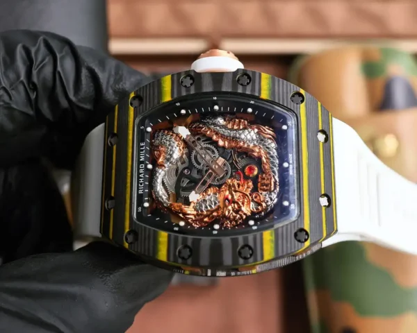 Replica Richard Mille RM57-03 Flying Dragon Carbon Case - Image 5