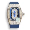 Replica RM 007-1 Diamond Crown Blue Strap