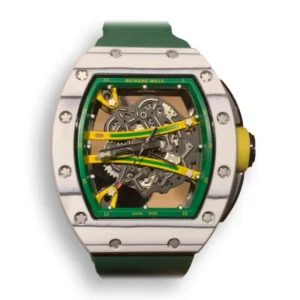 Replica Richard Mille RM 61-01 Yohan Blake Gray Green Strap