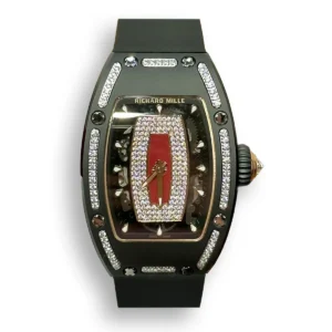 Replica RM 07-01 Diamond Black Ceramic Red Lip