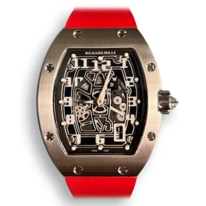 Replica RM 067-01 Titanium Red Strap